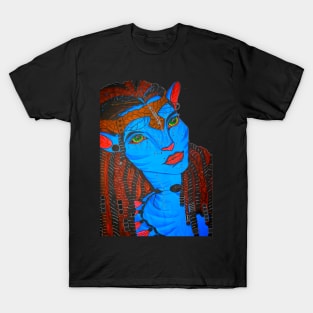 Blue girl T-Shirt